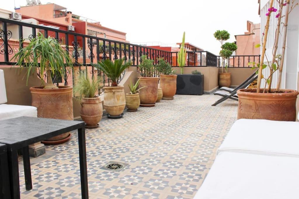 Ferienwohnung Dar Nouonsa Marrakesch Exterior foto