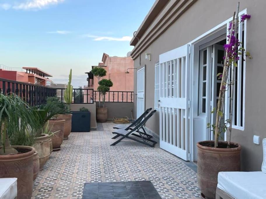 Ferienwohnung Dar Nouonsa Marrakesch Exterior foto